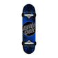 Santa Cruz Complete Factory Skateboard Other Dot Hands Large Black Blue 8.25"