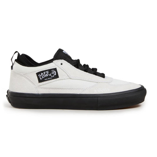 Vans Skate Safe Low Atiba Bone White Black Skate Shoes