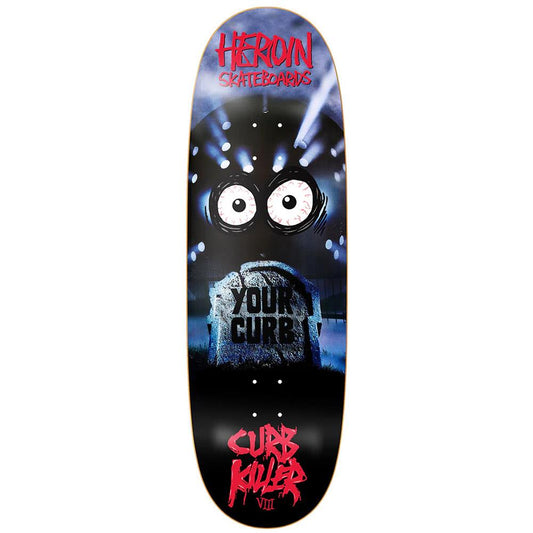 Heroin Skateboards Curb Killer 8 Skateboard Deck 10"
