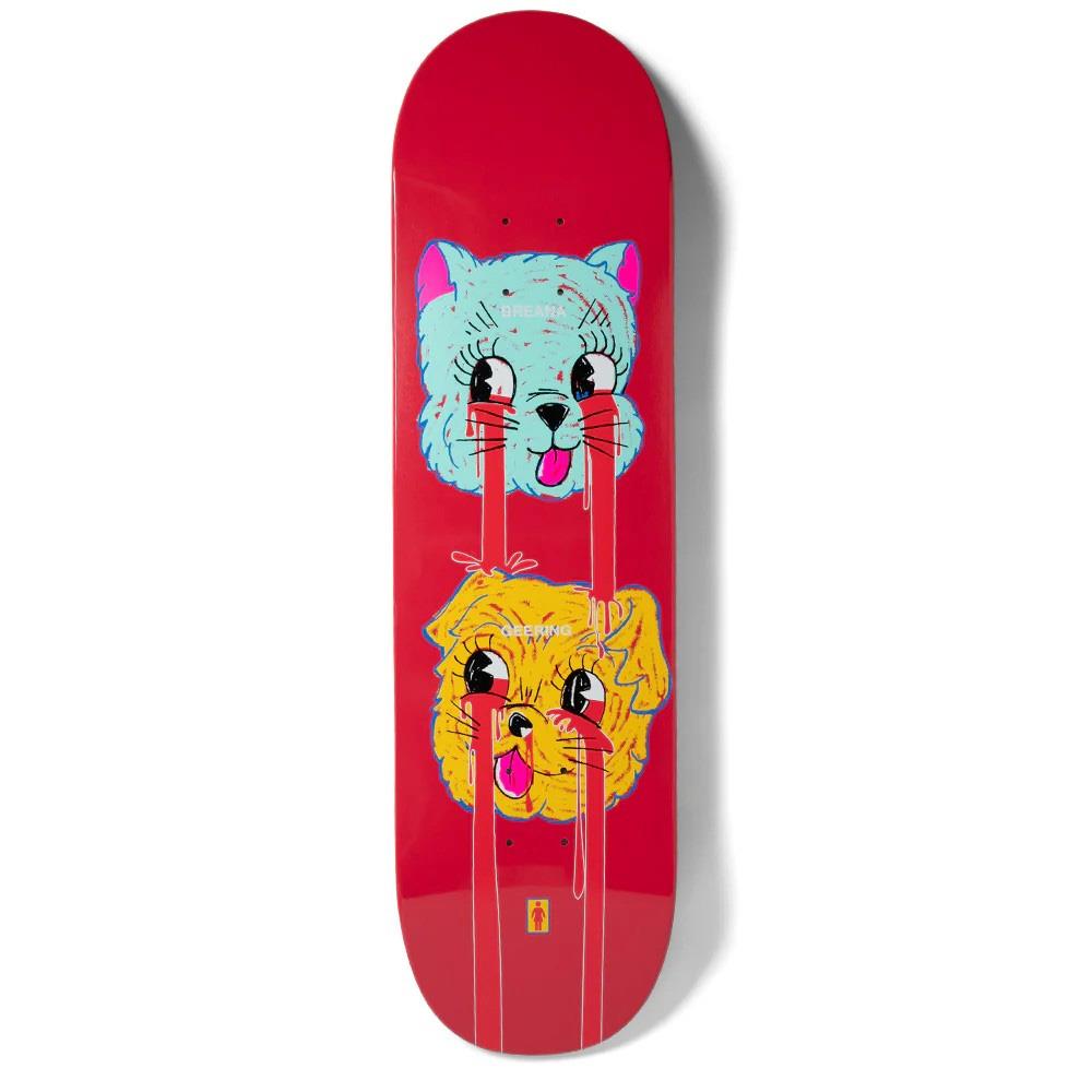 Girl Geering Blood Bath Skateboard Deck G033 8.5"