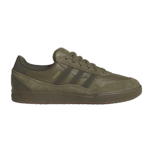 Adidas Skateboarding Tyshawn II Olive Strata Shadow Olive Gum Skate Shoes