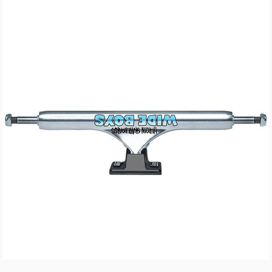 Slappy ST1 Hollow Wide Boy Skateboard Trucks Polished Black 10.5"