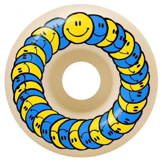 Spitfire Formula Four Skateboard Wheels 99 Classic Spanky Happy Natural 52mm