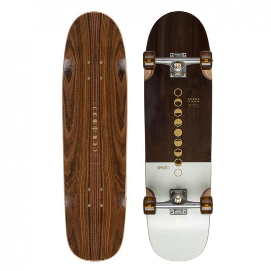 Arbor Cruiser Complete Skateboard Solstice Lunar B4BC Cucharon Multi 32.38"
