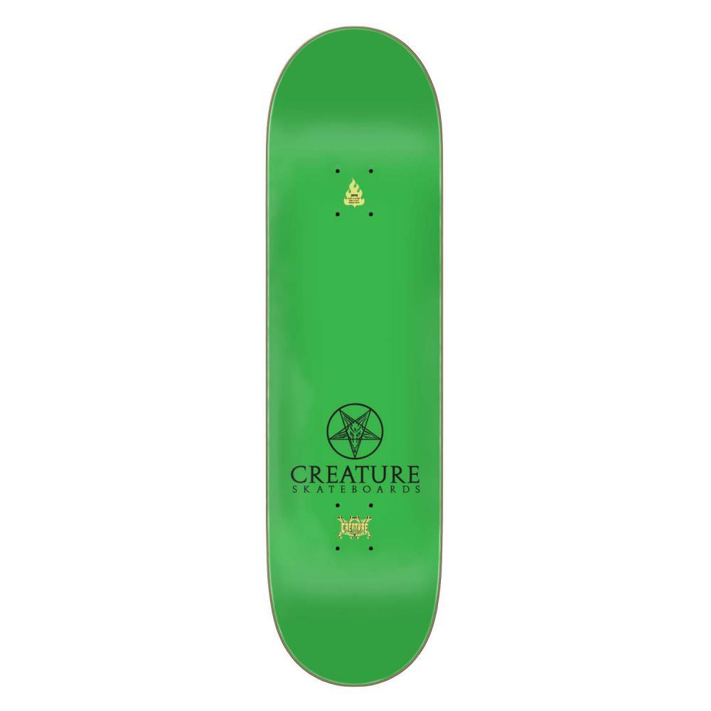 Creature Skateboard Skateboard Deck Demonseed 7 Ply Birch Green 8.47"