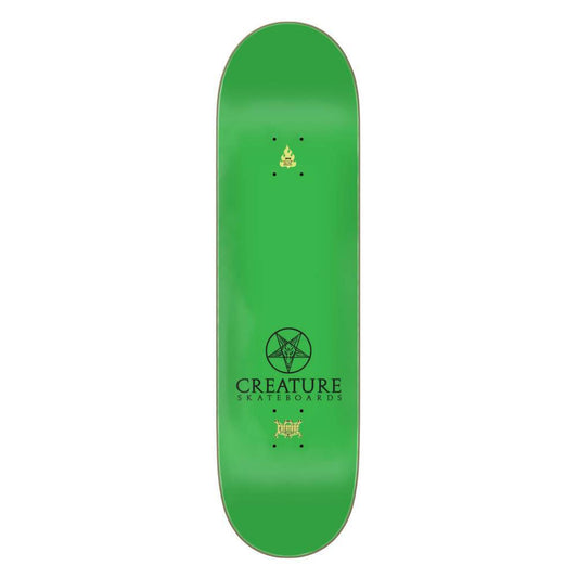 Creature Skateboard Skateboard Deck Demonseed 7 Ply Birch Green 8.47"