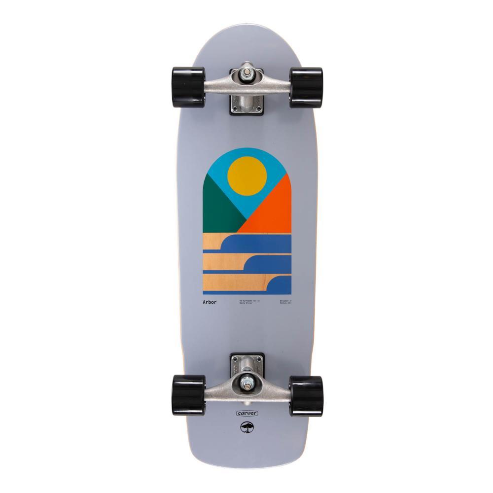 Arbor Surfskate CX Daily Driver 2 Multi Complete Skateboard 9.75"