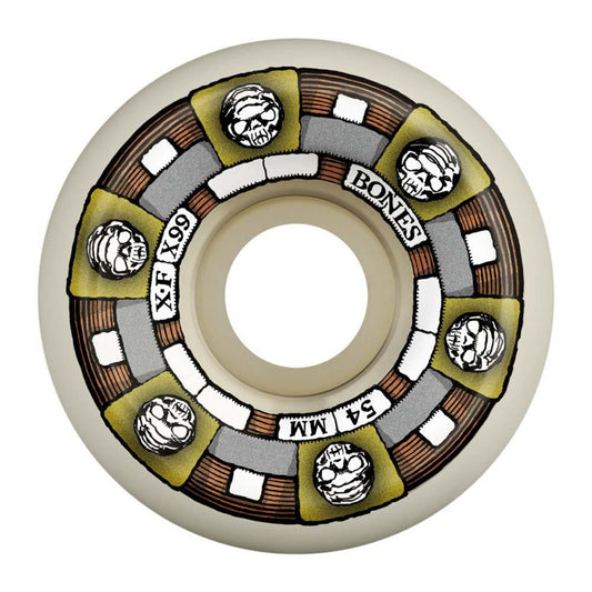 BONES X-Formula Timeless Machine V5 Sidecut Skateboard Wheels 54mm 99A