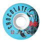 Chocolate Skateboards Scorpion Dice Staple Skateboard Wheels Blue 52mm 99A