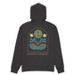 RVCA Iris Pullover Hooded Sweatshirt Washed Black