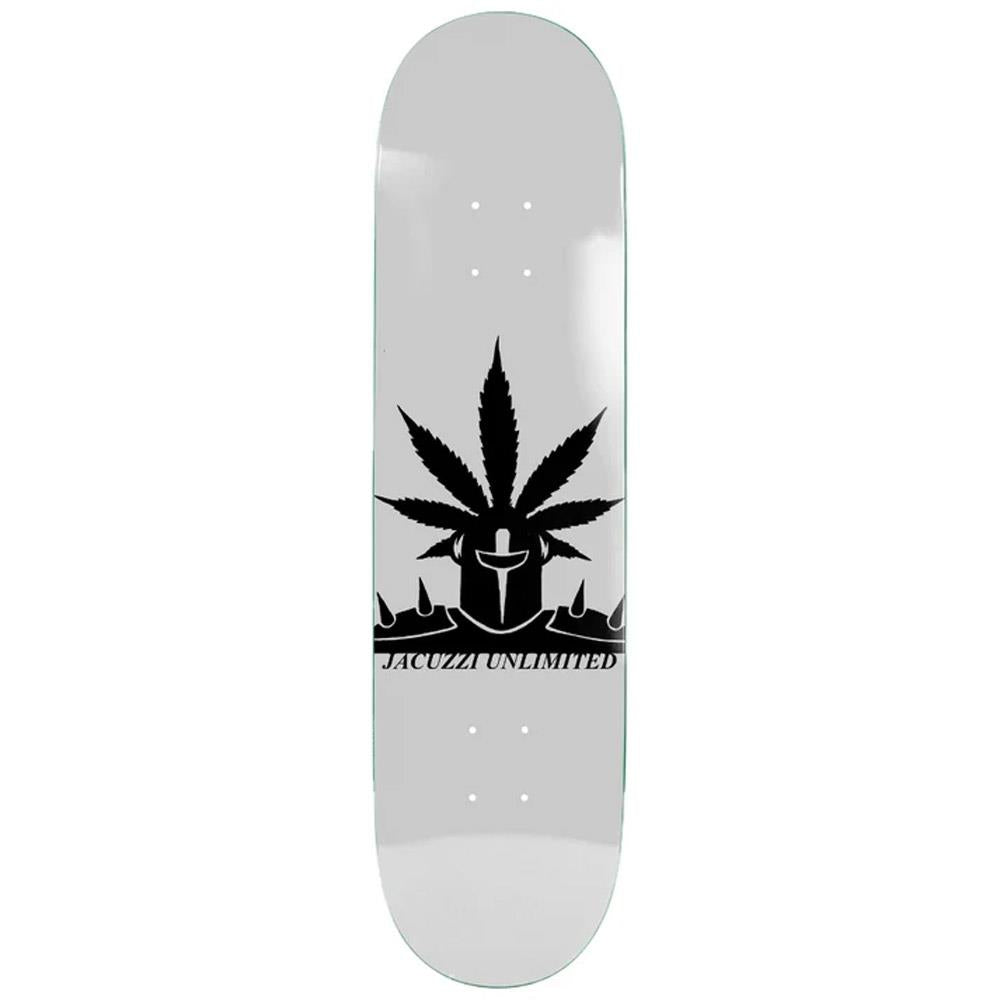 Jacuzzi Unlimited Weedstar EX7 Skateboard Deck Skateboard Deck Grey 8.25''