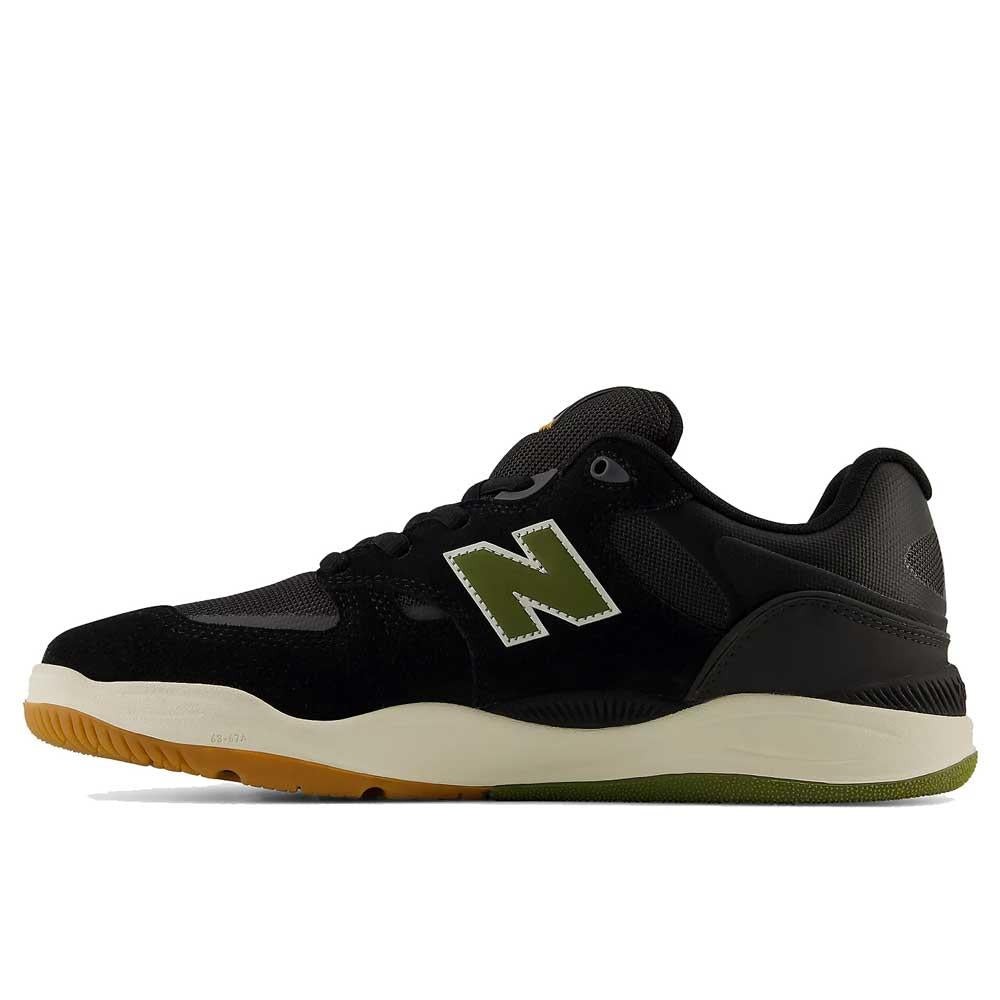 New Balance Numeric Tiago 1010 Skate Shoes Black Dark Olive