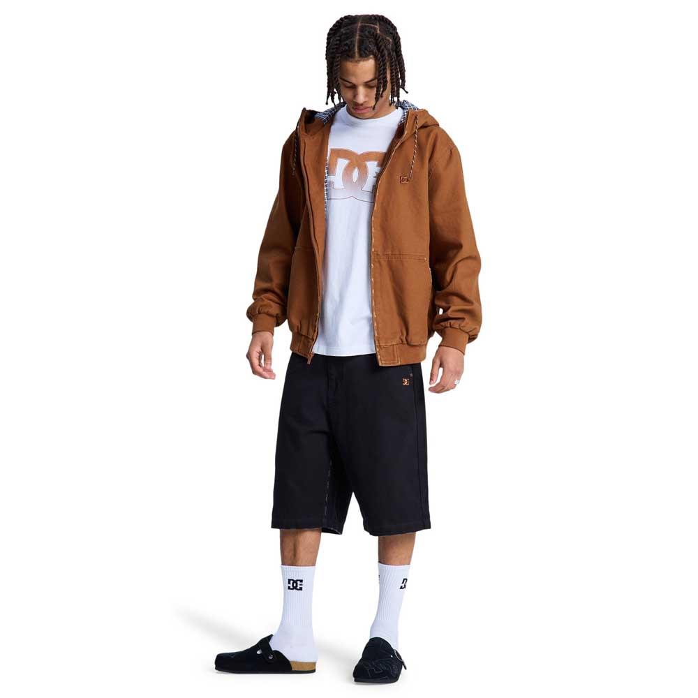 DC Shoe Co Garage Hooded Jacket Toffee