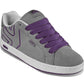 Etnies Fader Grey Purple Skate Shoes