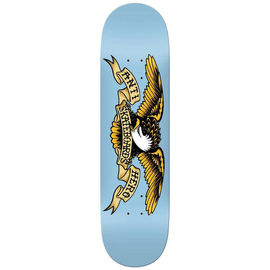 Anti Hero BBS Classic Eagle Skateboard Deck Blue 8.28"
