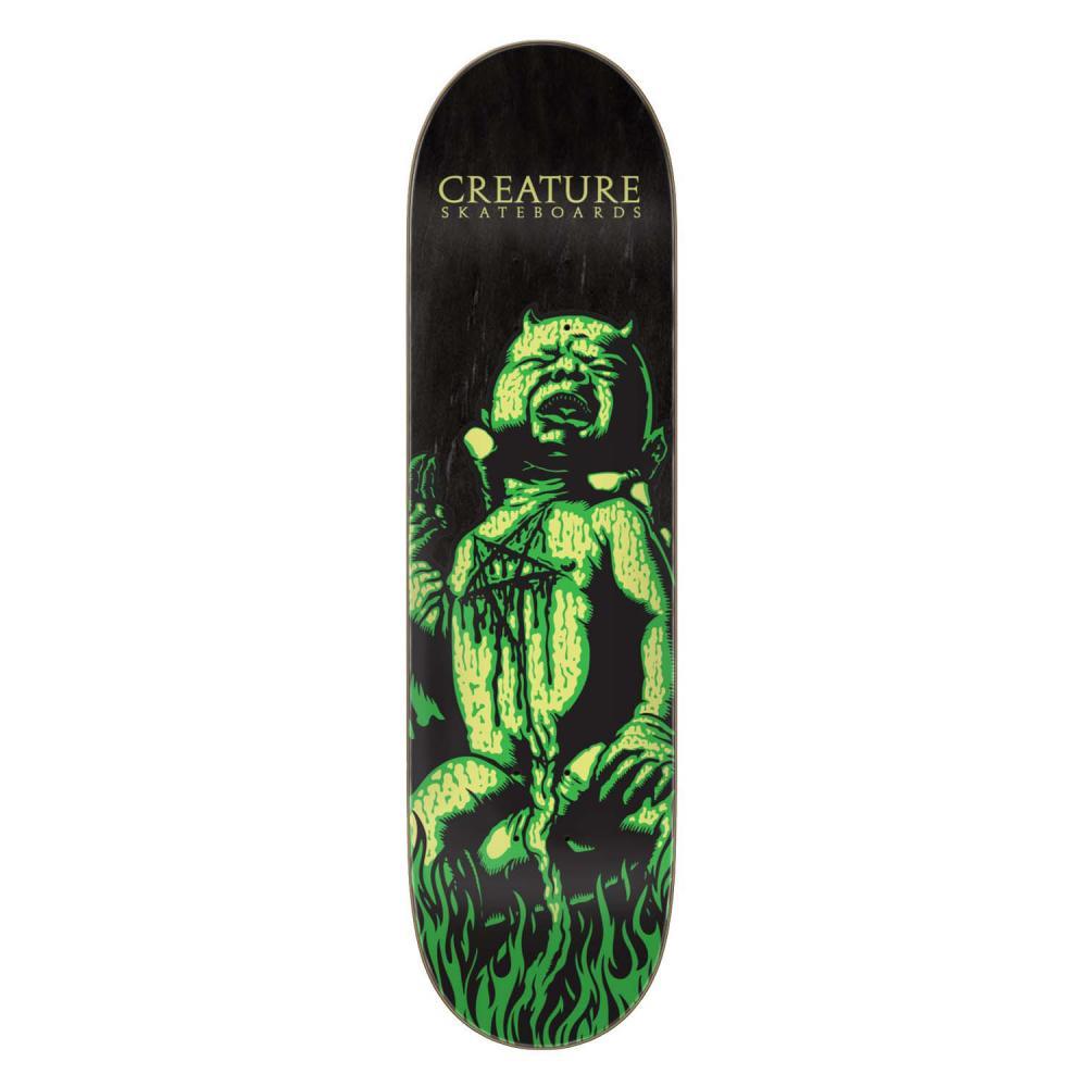 Creature Skateboard Skateboard Deck Demonseed 7 Ply Birch Green 8.47"