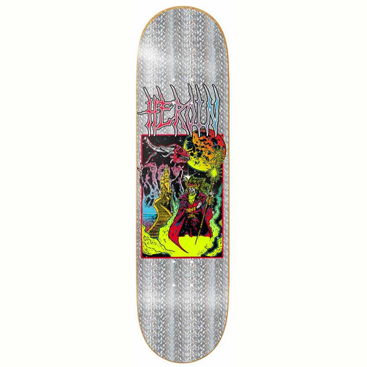 Heroin Skateboards Dalton Dern Hellscape Skateboard Deck 9"