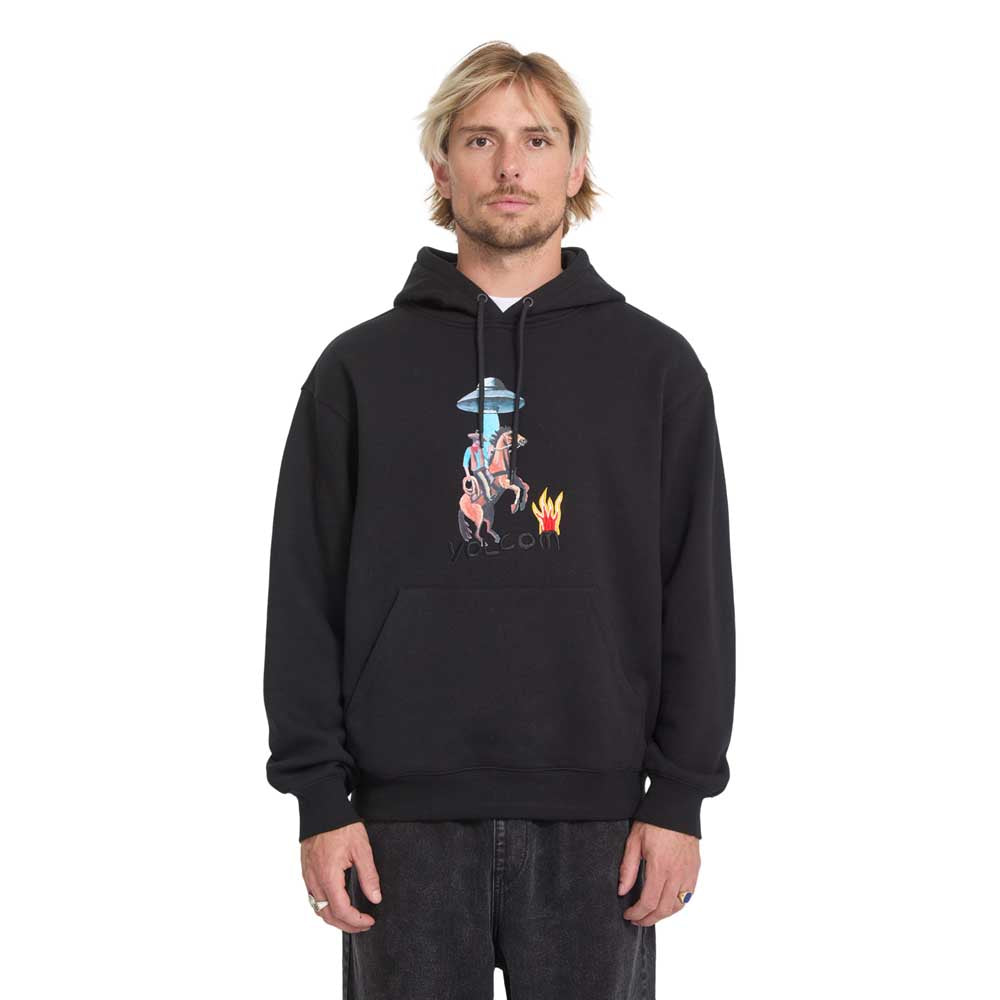 Volcom FA Mickey Mason Pullover Hooded Sweatshirt Black