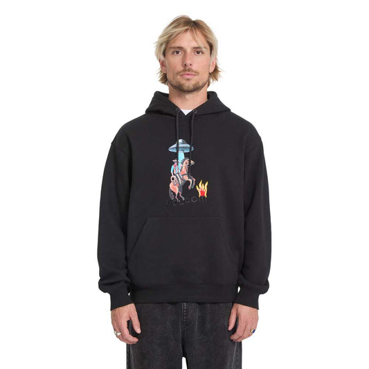 Volcom FA Mickey Mason Pullover Hooded Sweatshirt Black