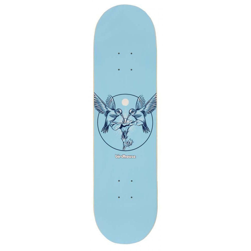 Birdhouse Hummingbird Logo Skateboard Deck Blue 8.25"