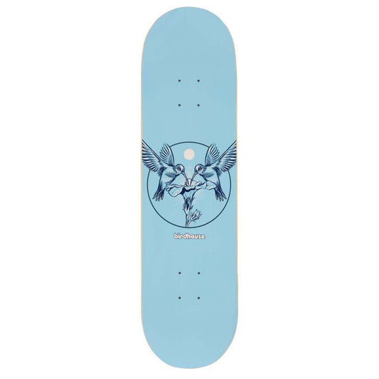 Birdhouse Hummingbird Logo Skateboard Deck Blue 8.25"