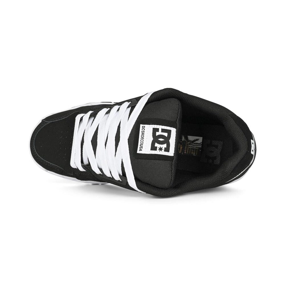 DC Shoe Co Stag Skate Shoes Black Black White