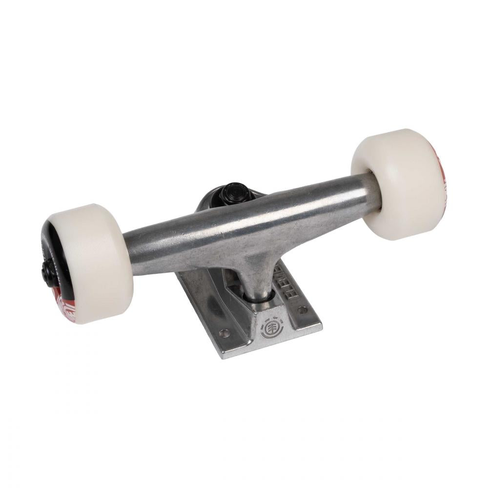 Element Skateboard Component Set Silver 5.5" Wheels Trucks Bearings Bolts