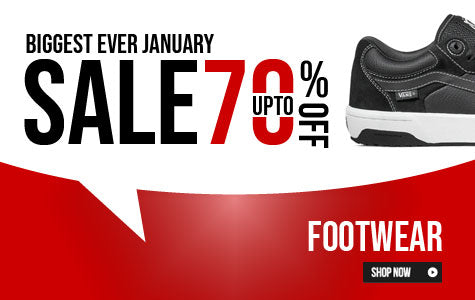 Biggest ever January Footwear Sale