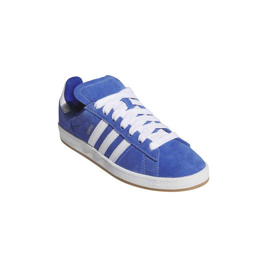 Adidas Skateboarding Campus ADV Royal Blue Feather White Gold Metallic Skate Shoes