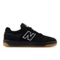New Balance Numeric 480 Skate Shoes Black White Leather Gum