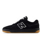New Balance Numeric 480 Skate Shoes Black White Leather Gum
