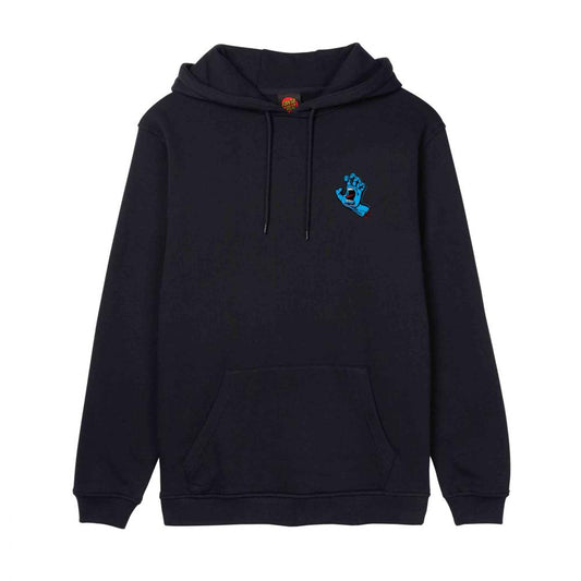 Santa Cruz Screaming Hand Chest Hooded Sweatshirt Black