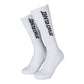 Santa Cruz Skateboards Socks Strip Sock (3 Pack) Chalk/White/Black UK8-11 Adult