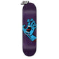 Santa Cruz Screaming Hand Skateboard Deck Multi Matte Finish 8.38"