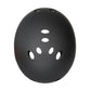 Triple 8 Certified Sweatsaver Skateboard Helmet Rubber Black