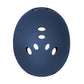 Triple 8 Certified Sweatsaver Skateboard Helmet Rubber Navy