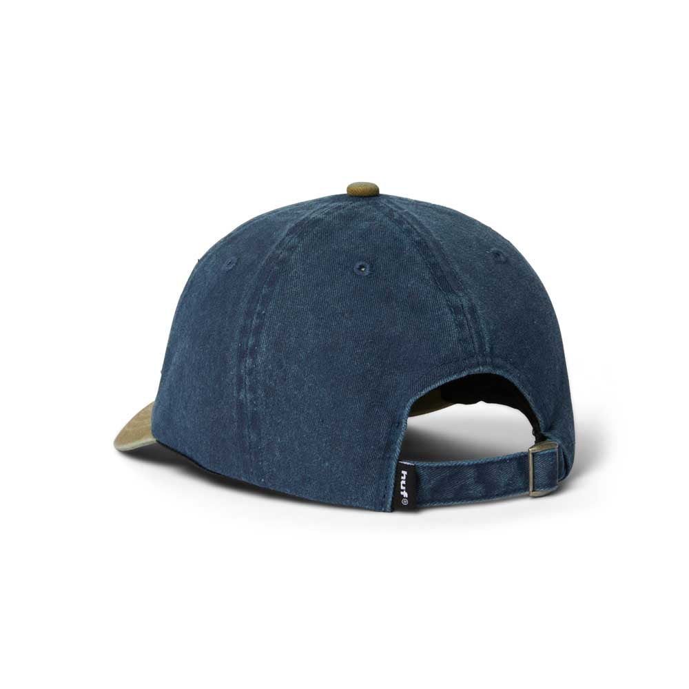 Huf Two Tone 89 Washed 6 Panel Cap Navy