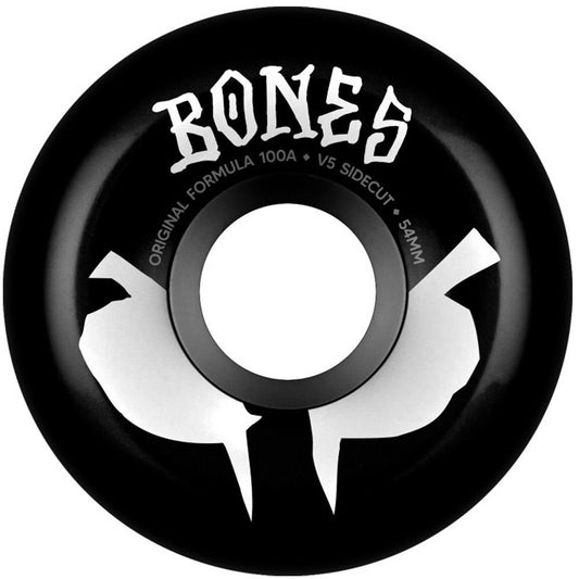 BONES Wheels OG Formula V5 Sidecut Black Spring '26 100A 55mm