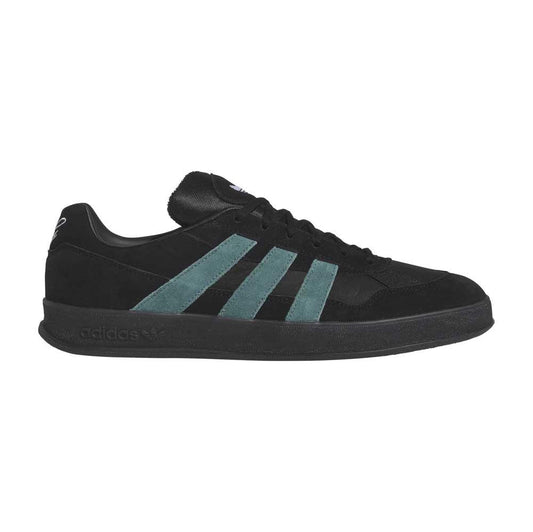 Adidas Skateboarding Aloha Super Core Black Pre Loved Teal Cloud White Skate Shoes