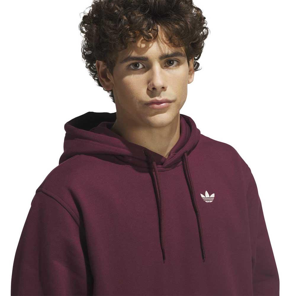 Adidas Skateboarding Skate Logo Hooded Sweatshirt Maroon