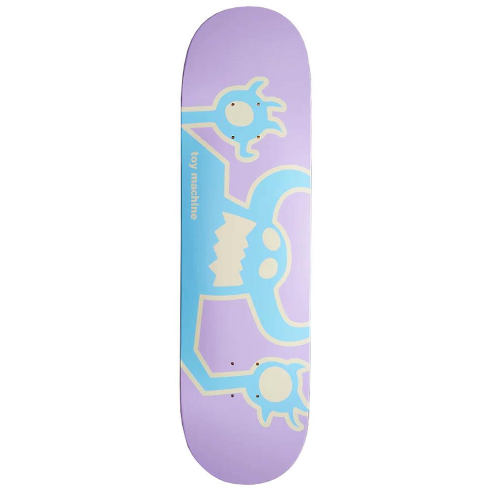 Toy Machine Original Monster Pink Blue Skateboard Deck 8.5"