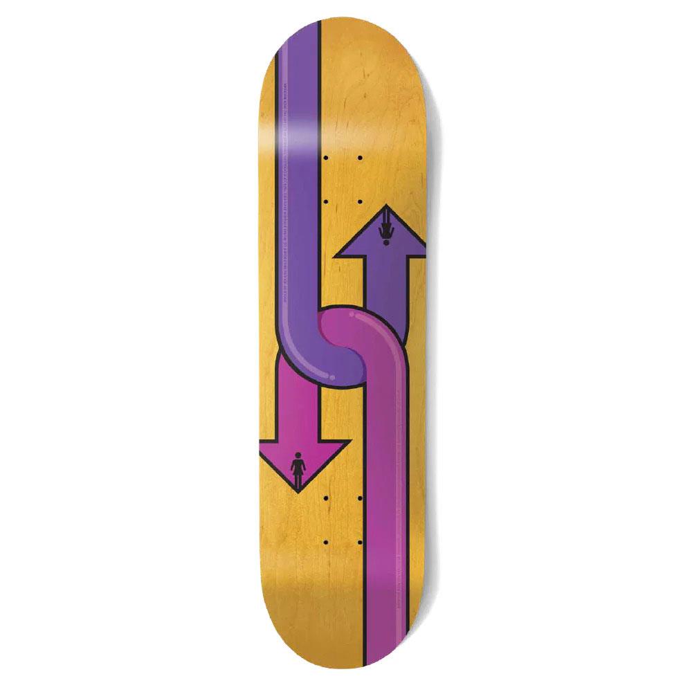 Girl Mccrank Dual Directional Skateboard Deck G096 8.5"