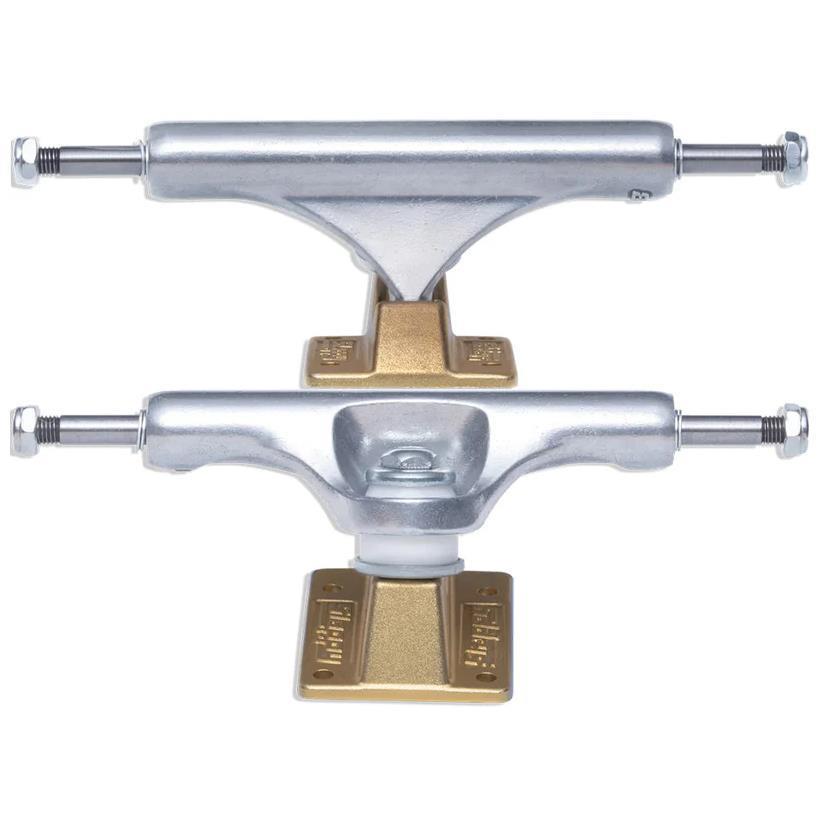 Slappy ST1 Lights Skateboard Trucks Gold 8"