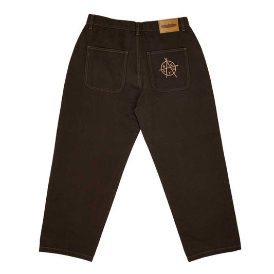 Baglady Supplies Brown Denim Jeans