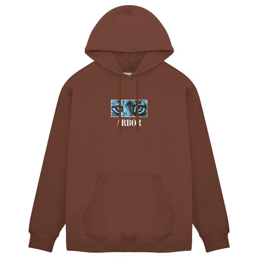 Arbor Skateboards Wildcat Hooded Sweatshirt Walnut Brown
