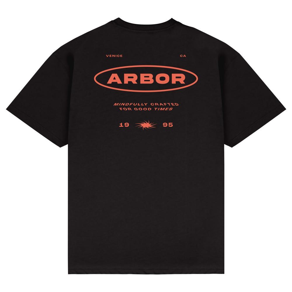 Arbor Skateboards T-Shirt Craft T-Shirt Black