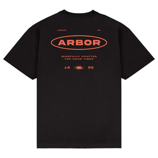 Arbor Skateboards T-Shirt Craft T-Shirt Black