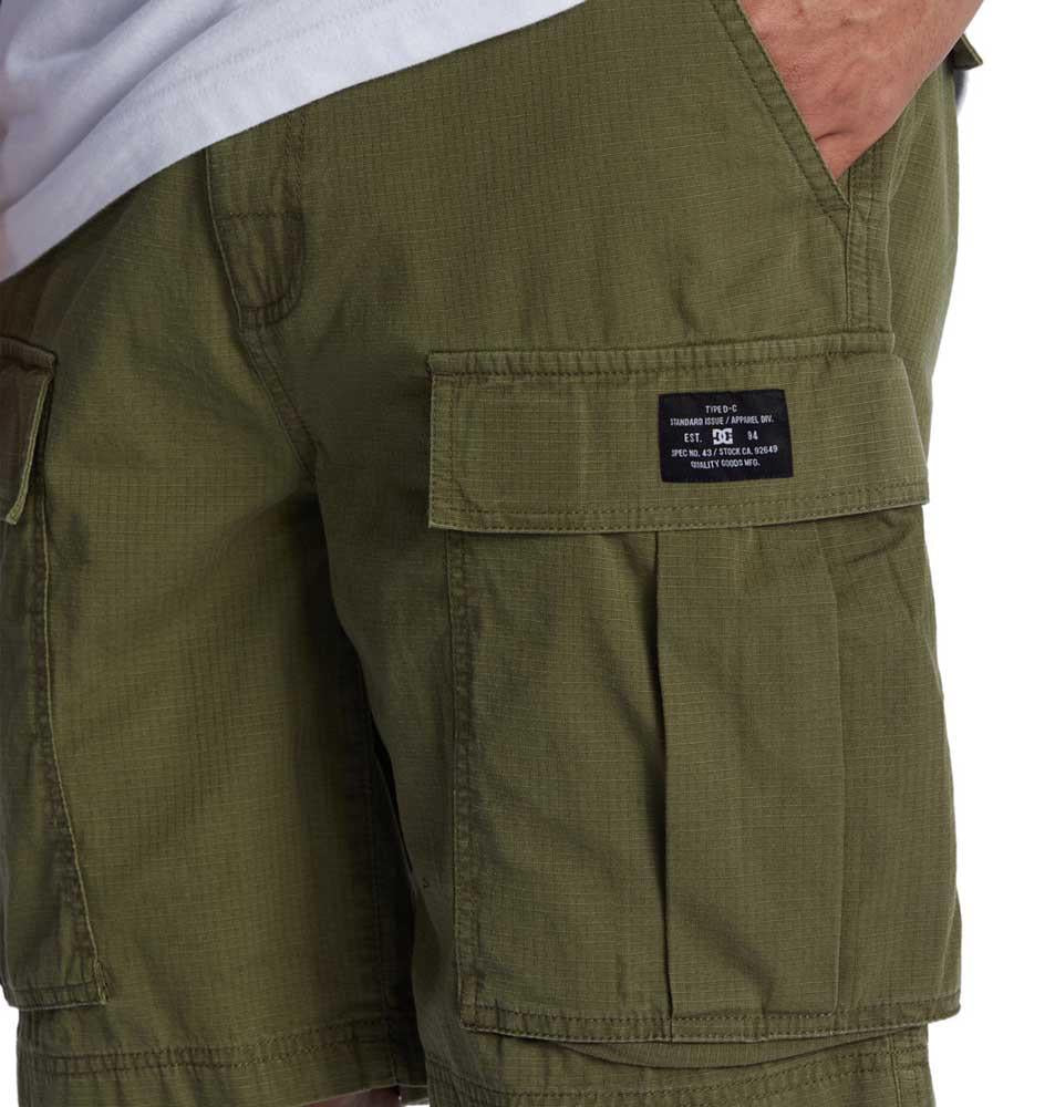 DC Tundra 22" Cargo Walkshorts Ivy Green