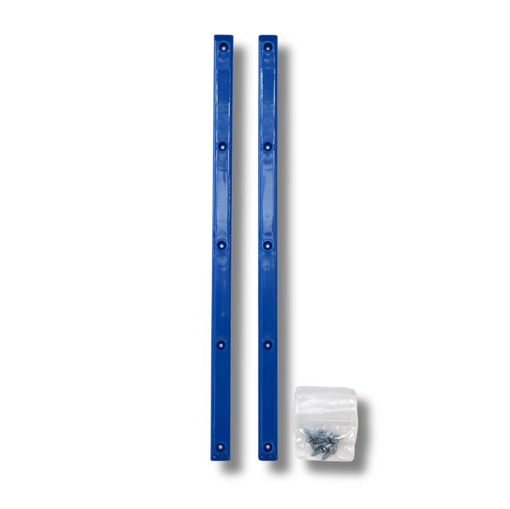 G-Tool Skateboard Rails 2 Pack Low Profile Blue