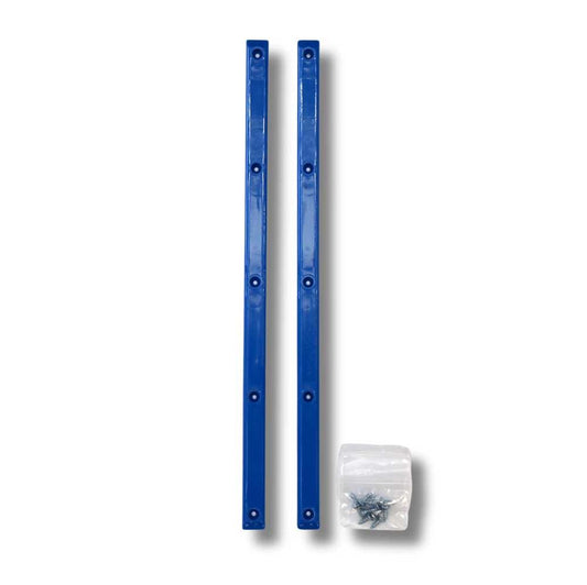 G-Tool Skateboard Rails 2 Pack Low Profile Blue